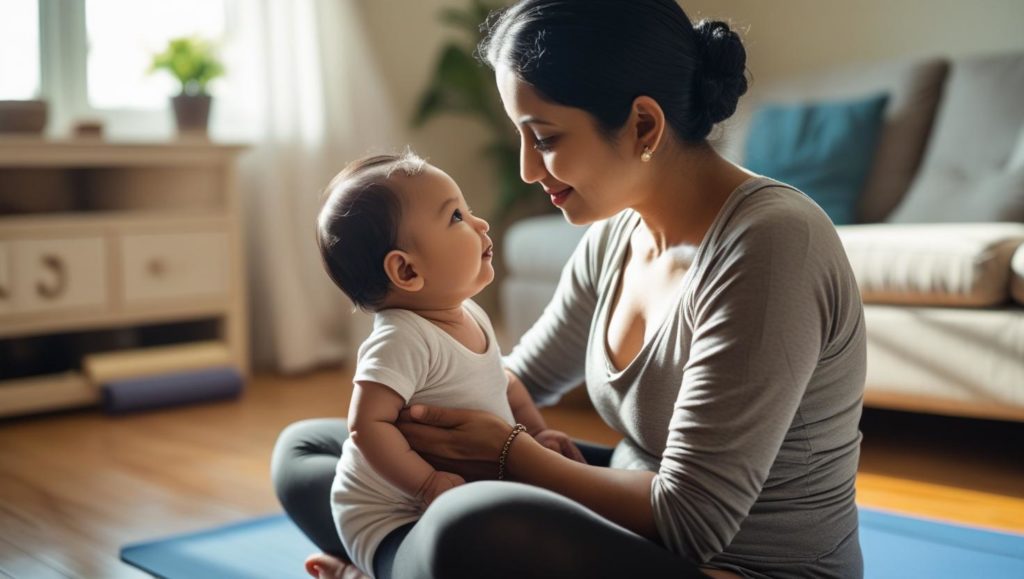 ママと赤ちゃんのストレッチ